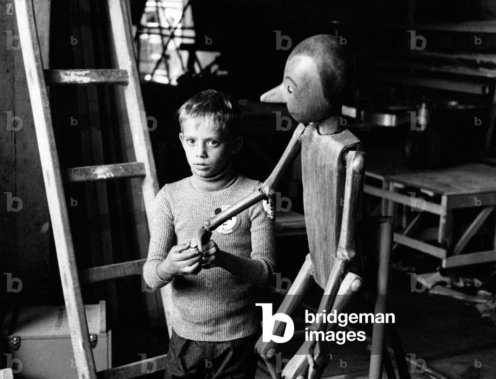 Andrea Balestri in the Tv mini-serie The Adventures of Pinocchio, Italy, 1970