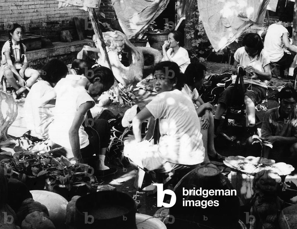 Slippers production