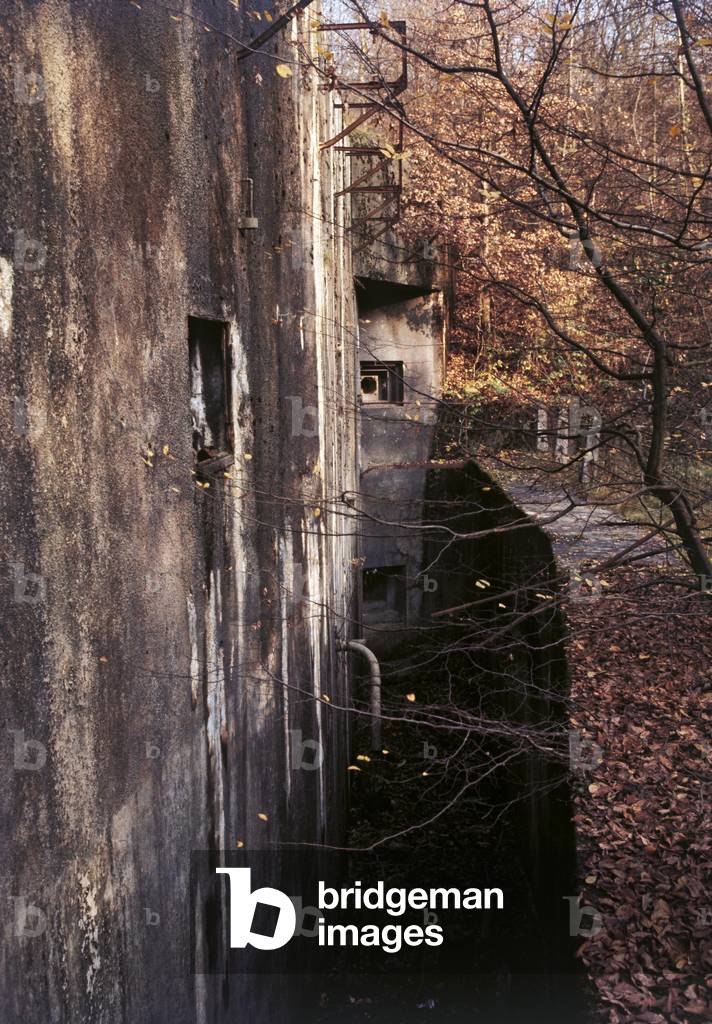 A fortress of the Maginot Line, Cattenom, France, 1968