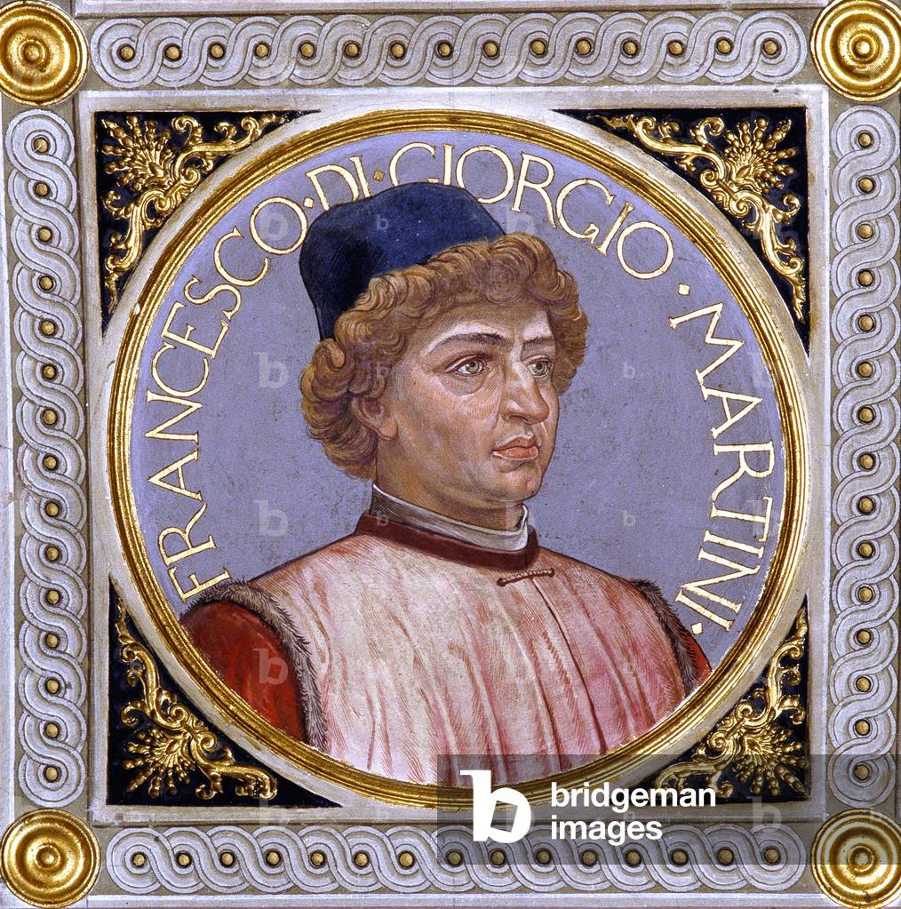 Portrait of Francesco di Giorgio Martini, 1926 (fresco)
