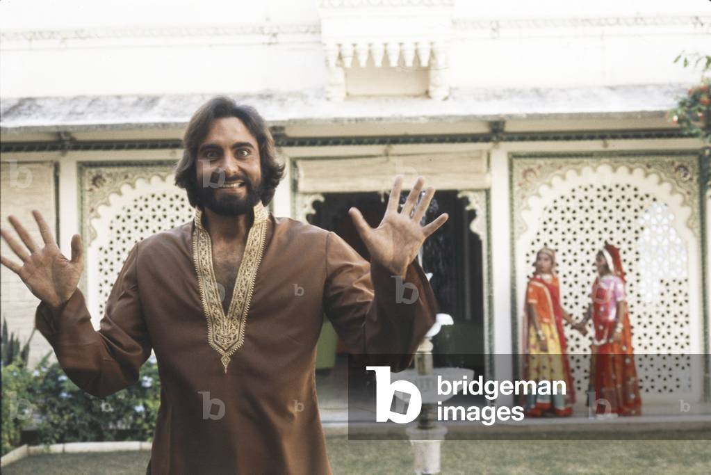 Kabir Bedi smiling