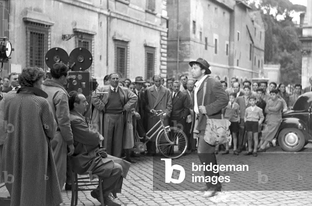 Raf Vallone in Carne inquieta, Italy, 1952 (b/w photo)