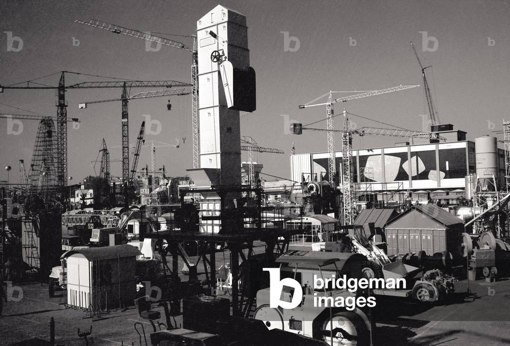 Building site in Milan