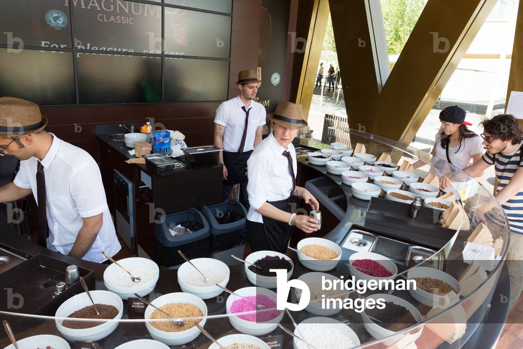 Magnum Store, Expo 2015, Milan, Lombardy, Italy, 2015 (photo)