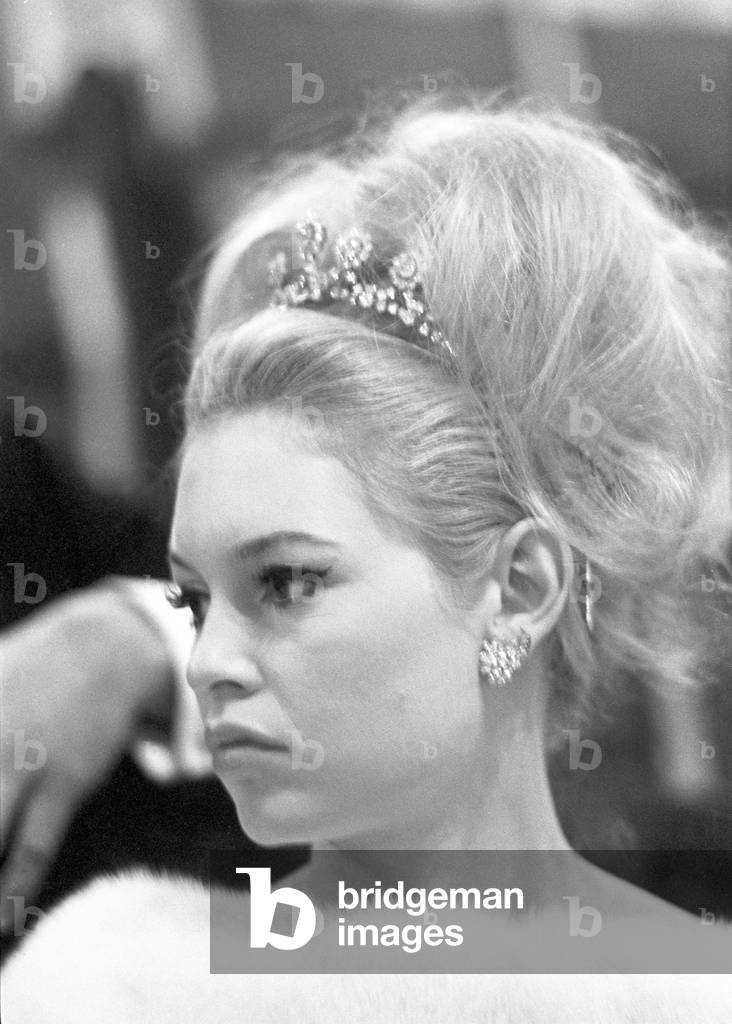 Brigitte Bardot, 1962 (b/w photo)