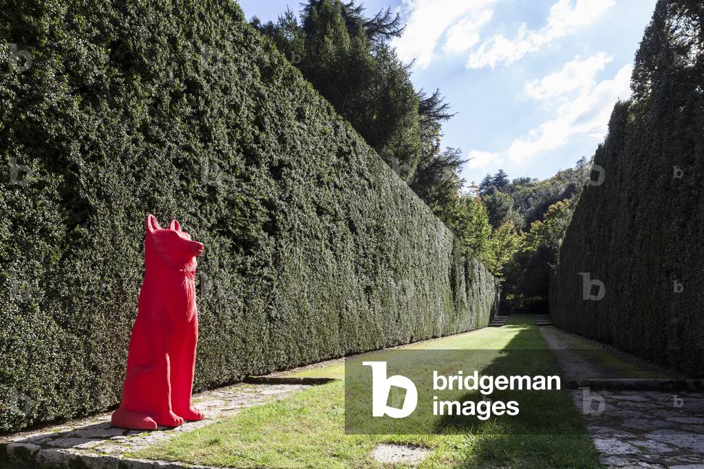 ReGeneration (Rigeneramento ), by Cracking Art Group, Monumental Garden of Valsanzibio, Padova, Italy, 21 May-27 September 2015 (photo)