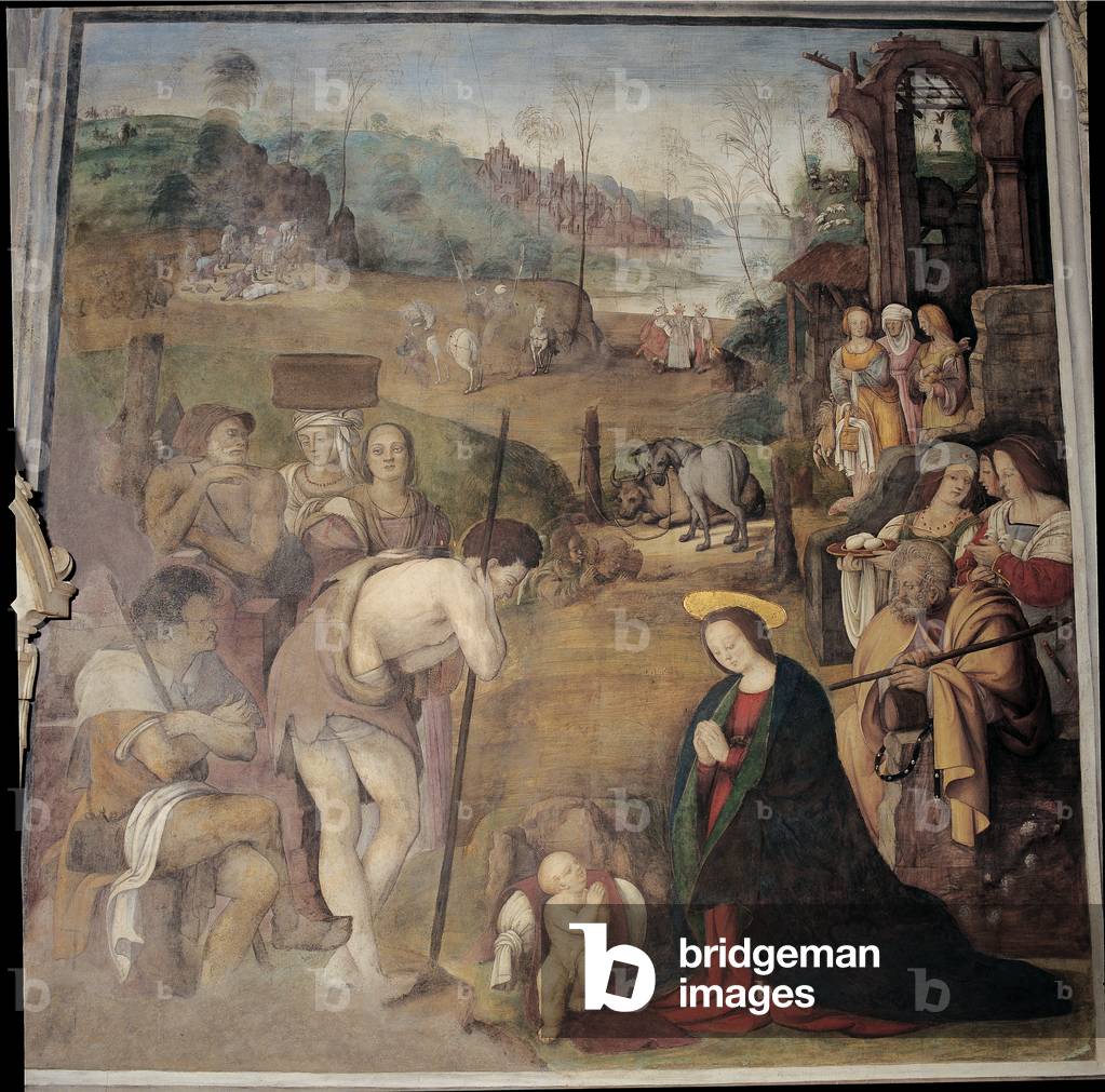 Adoration of the Shepherds, 1507 - 1509 (fresco)