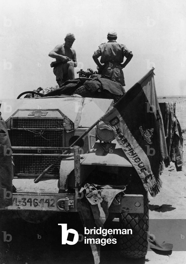 A unit of the German Air Force with a French flag