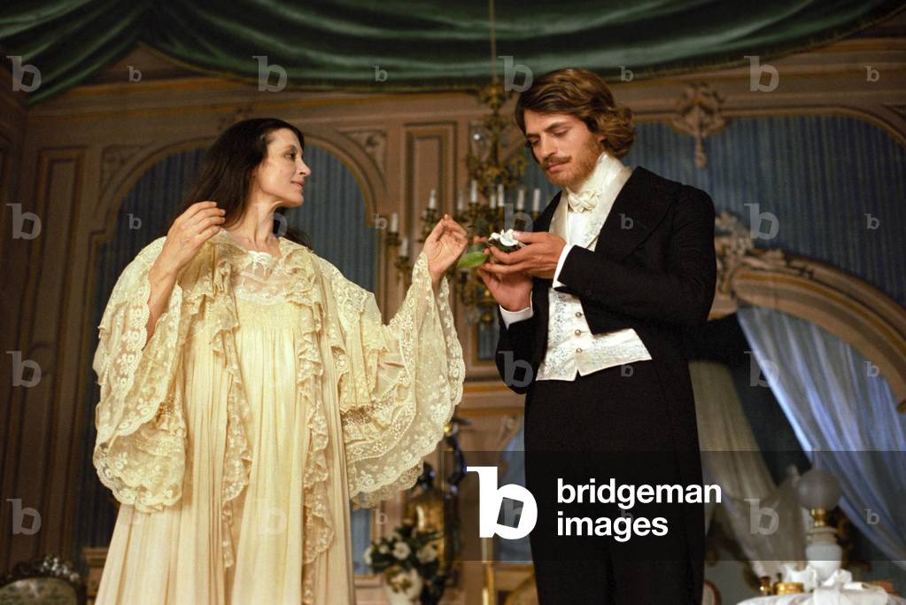 Carla Fracci e Fabrizio Bentivoglio in The Lady of the Camellias, Italy, 1981 (photo)
