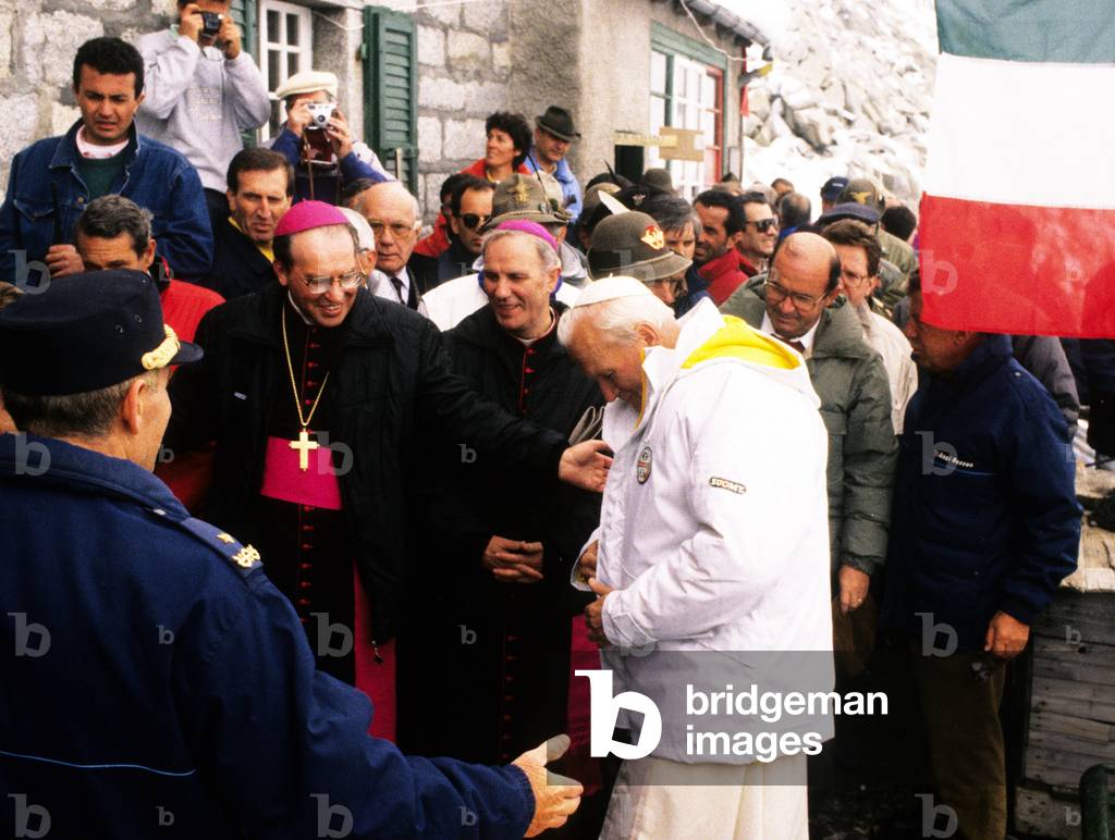 Pope John Paul II, Italy, 1988 (photo)
