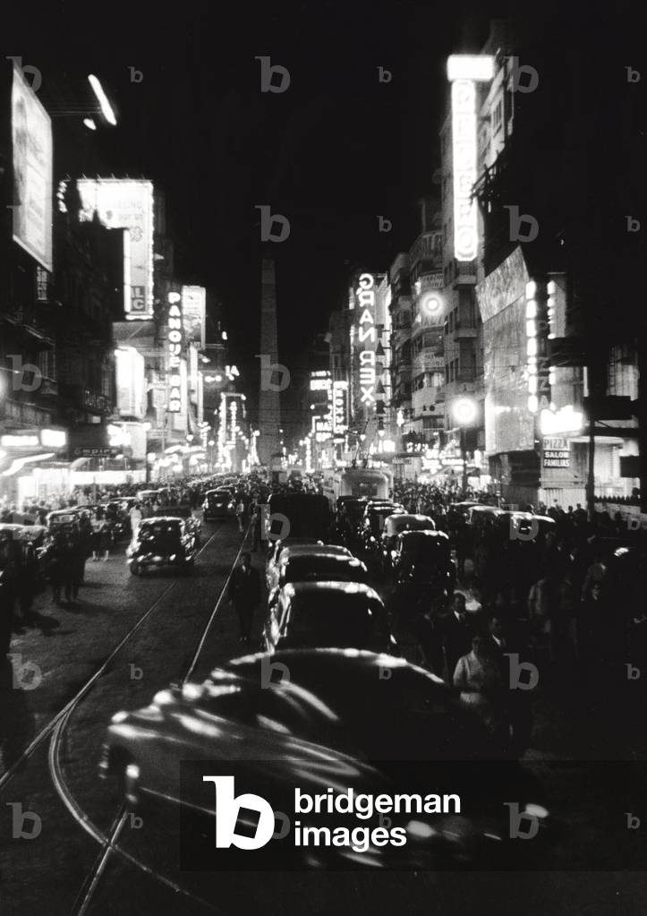 Avenida Corrientes in Buenos Aires