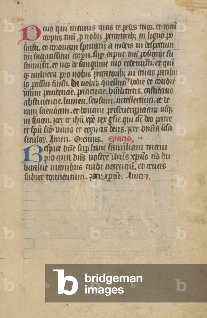 Psalter - Book of hours, 1218-1228 (parchment)