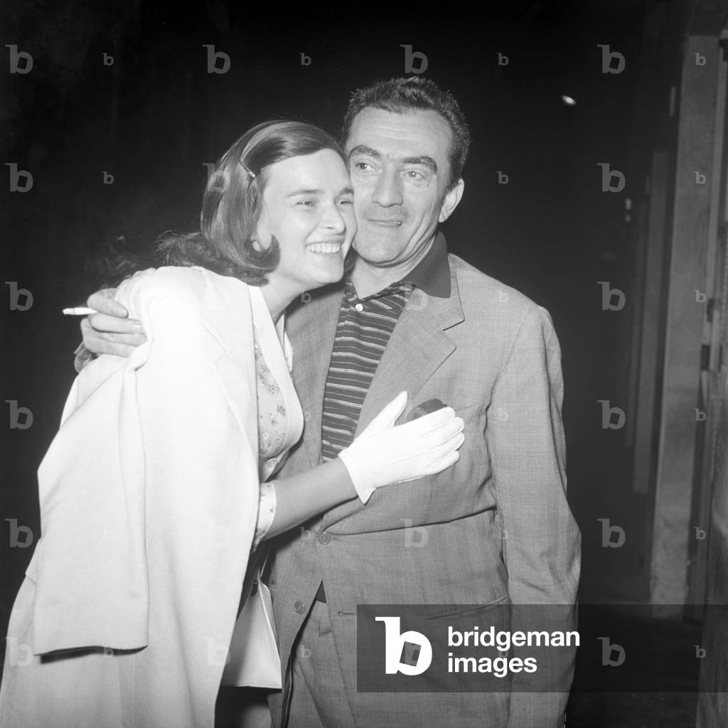 Miguel Bosè's Christening, Spain, 1956 (b/w photo)
