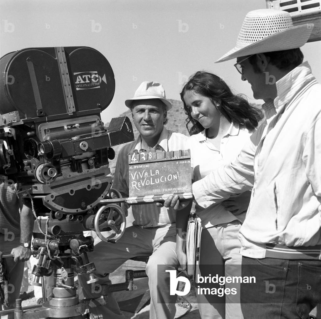 Director Giulio Petroni, Unspecified, 1968 (b/w photo)