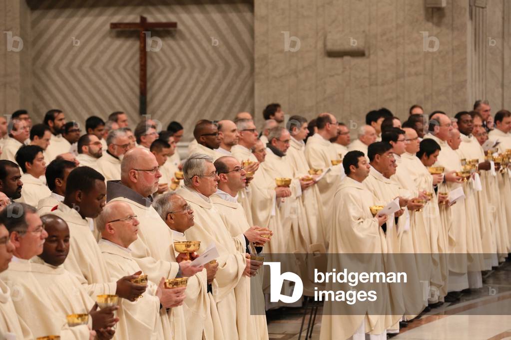Mass celebrated by Pope Francis, Vatican City, 2015 (photo)