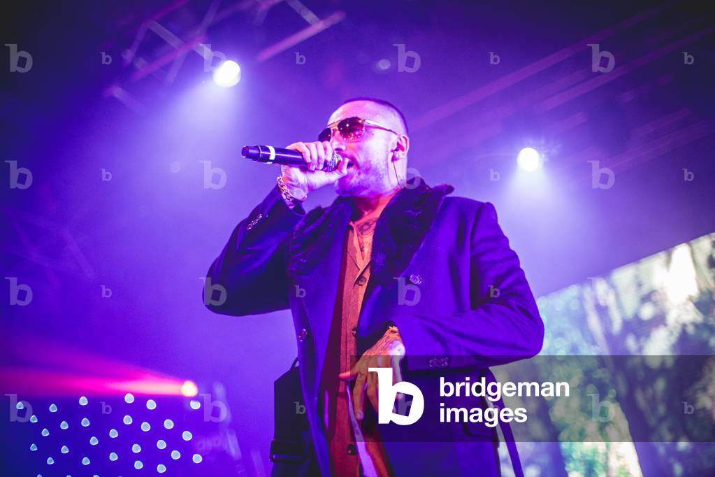 Marracash and Gue Pequeno's concert at the Alcatraz club, 2017 (photo)
