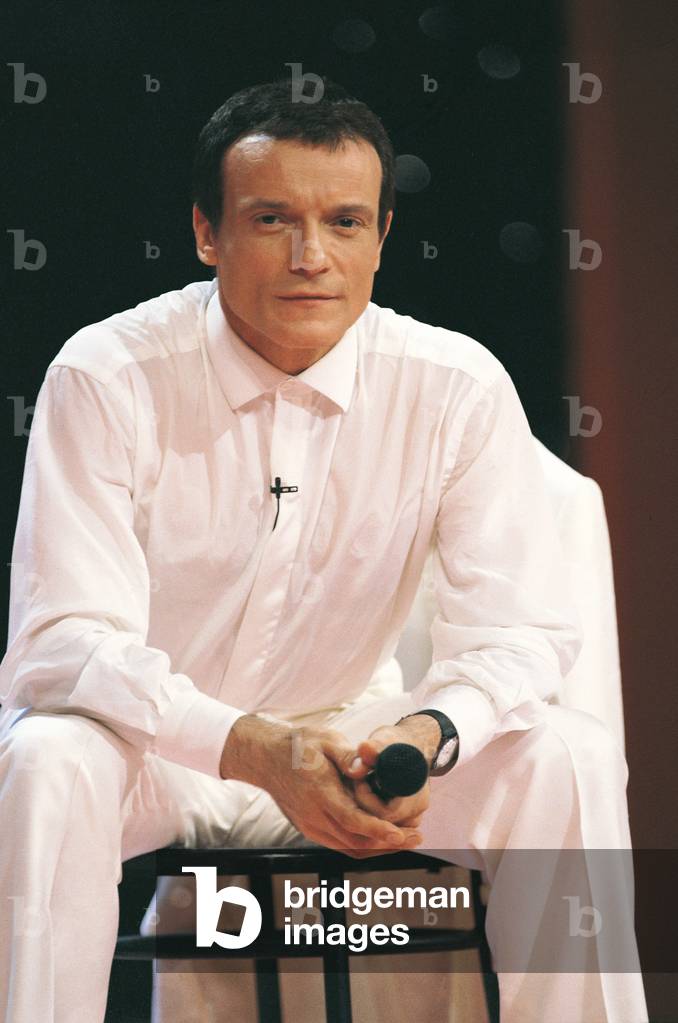 Massimo Ranieri in the variety show 'And now it's up to you... Recommend Me', Naples, Italy