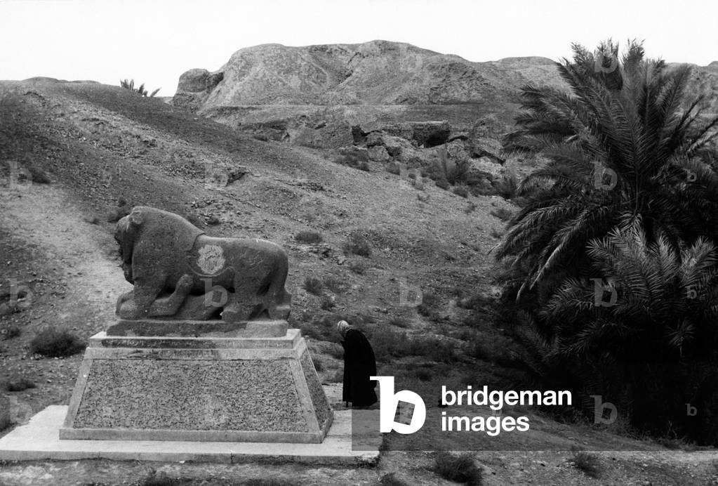 The ruins of Babylon, Iraq