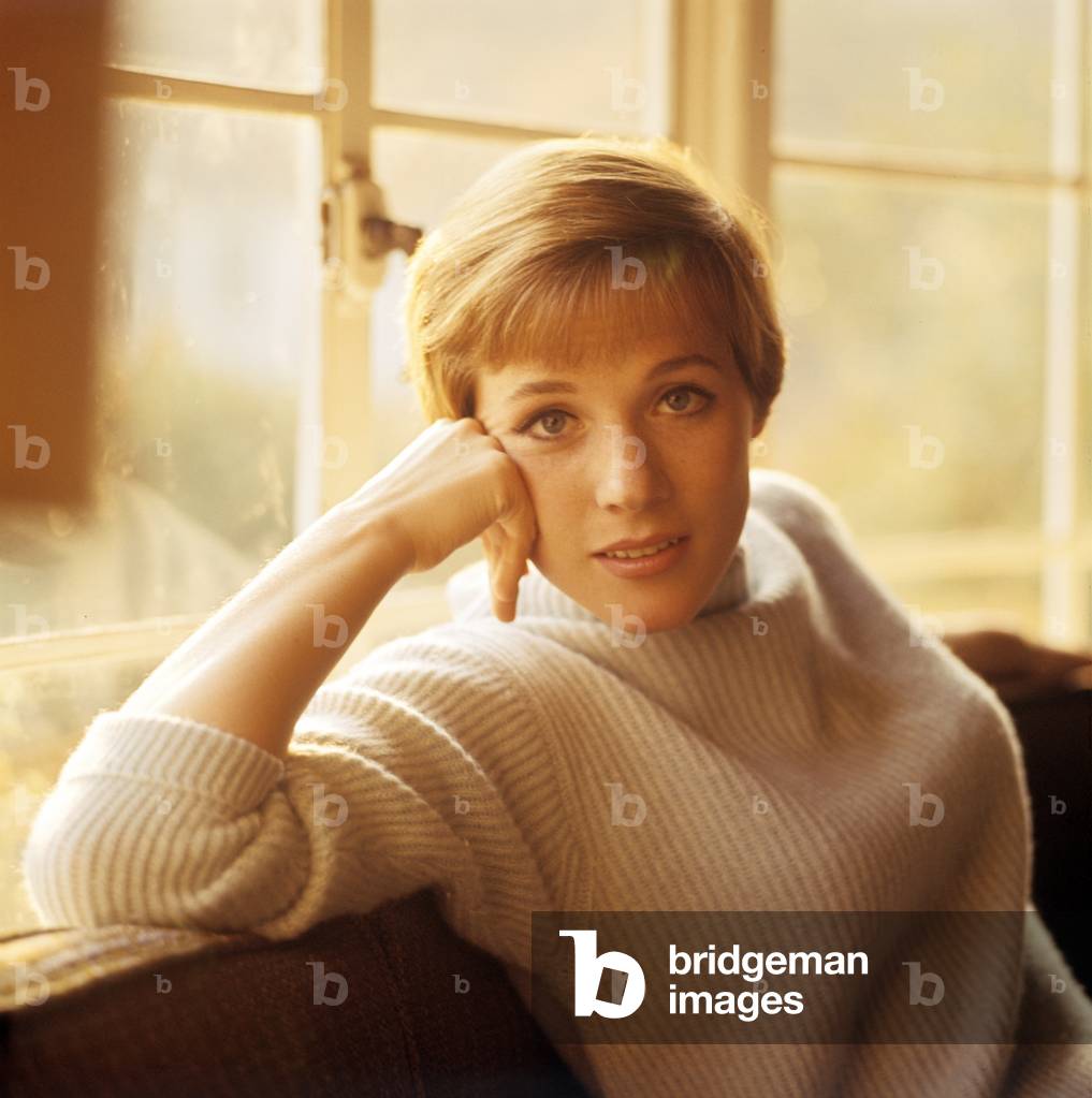 Julie Andrews posing (photo)