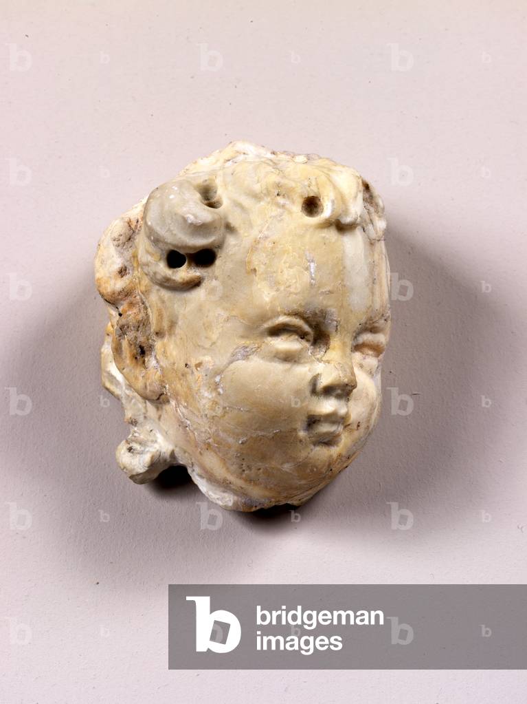 Head of a Putto, 13th century