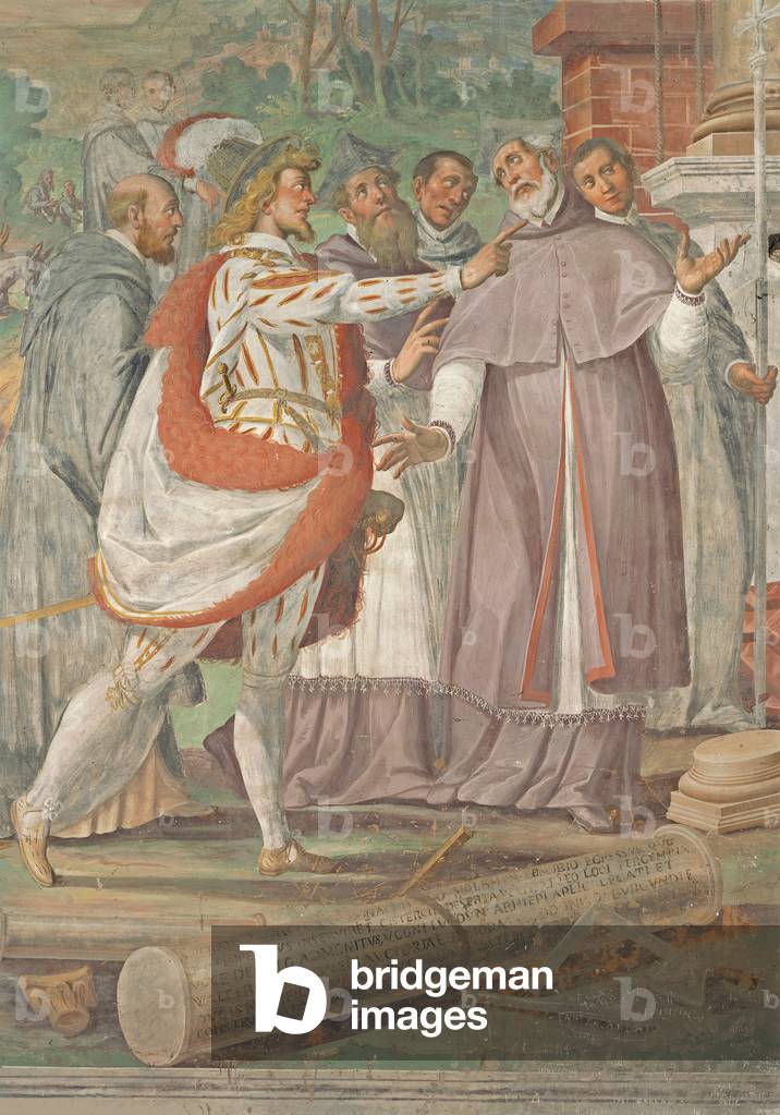 The Foundation of Citeaux, (fresco)