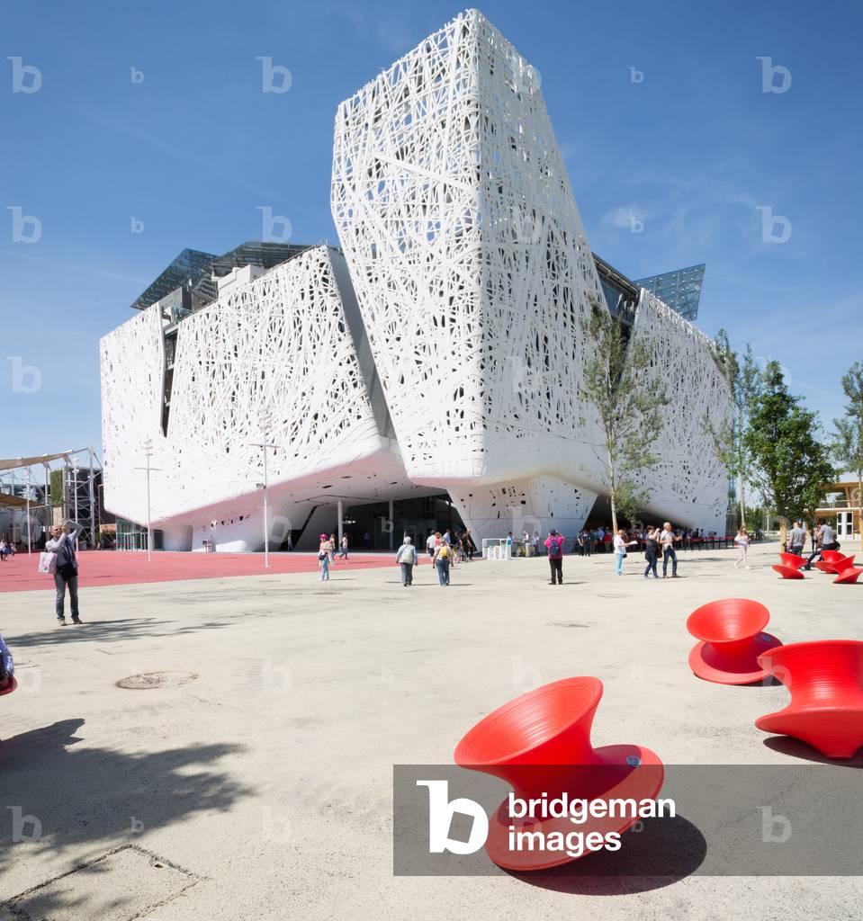 Palazzo Italia, Expo 2015, Milan, Lombardy, Italy, 2015 (photo)