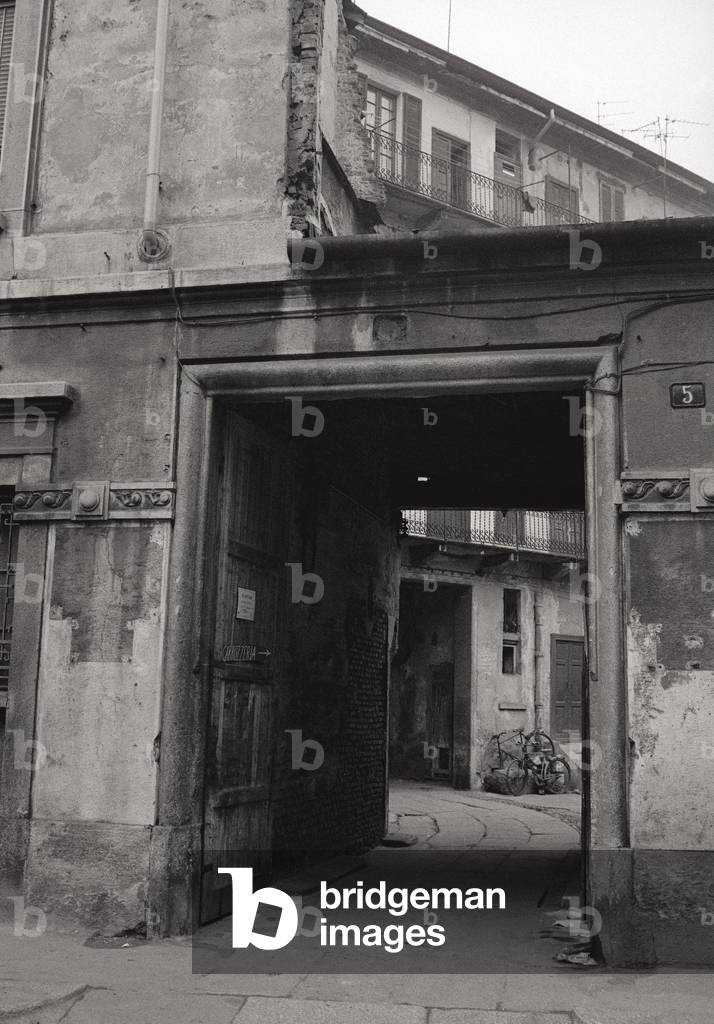 A branch of the Milanese anarchical society Ponte della Ghisolfa, Milan, Italy, 1969
