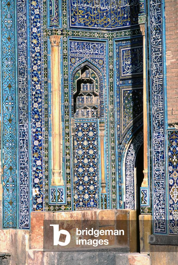 Entrance of the Funerary Complex of the Sheiykh Ishaq Safi al-Din, 15th century, Ardebil, Iran (mixed technique)