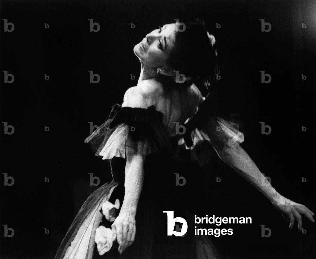 Margot Fonteyn in a figure from the ballet Marguerite and Armand
