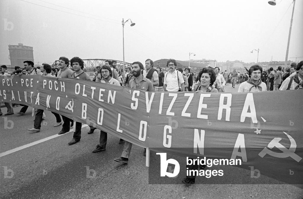 Some people from Switzerland attending a demonstration