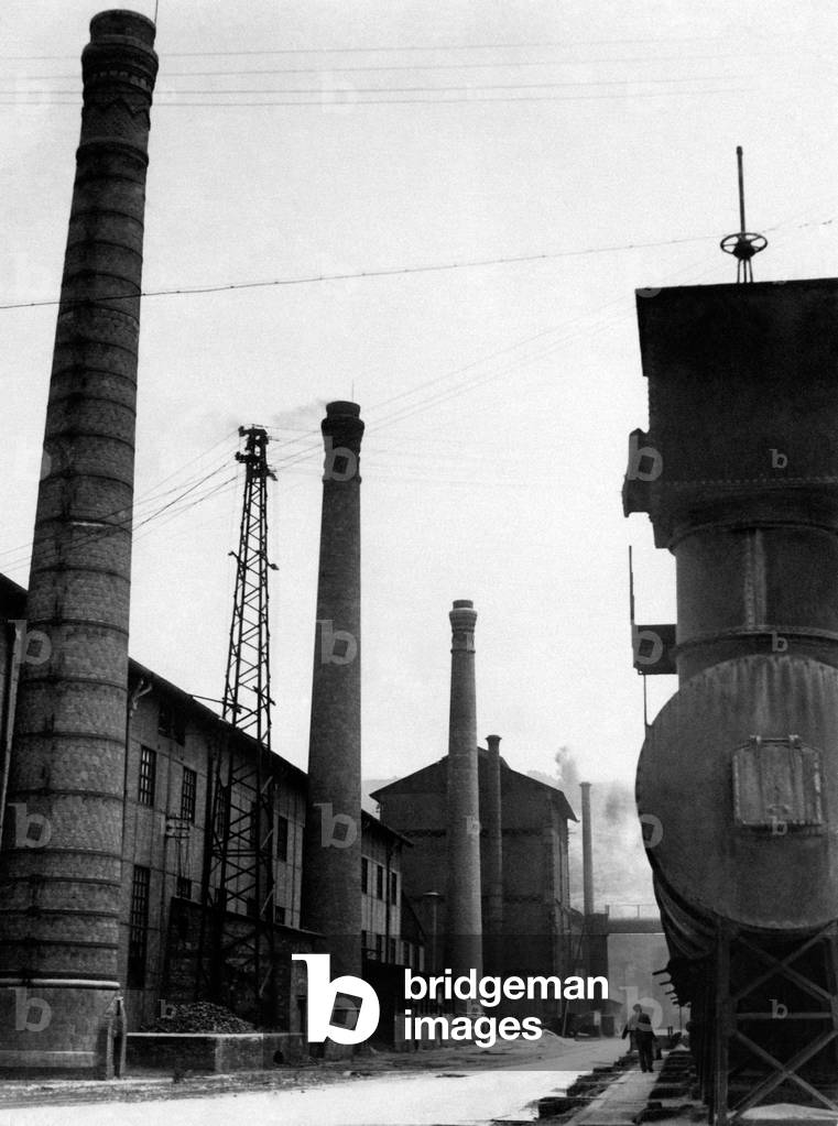 Early twentieth century steelworks
