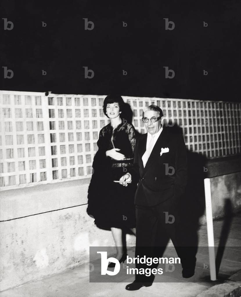 Maria Callas and Aristotle Onassis