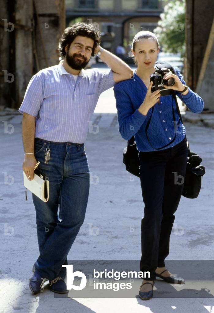 Lello Arena and Maddalena Crippa in No grazie il caffèmi makes nervous, Italy