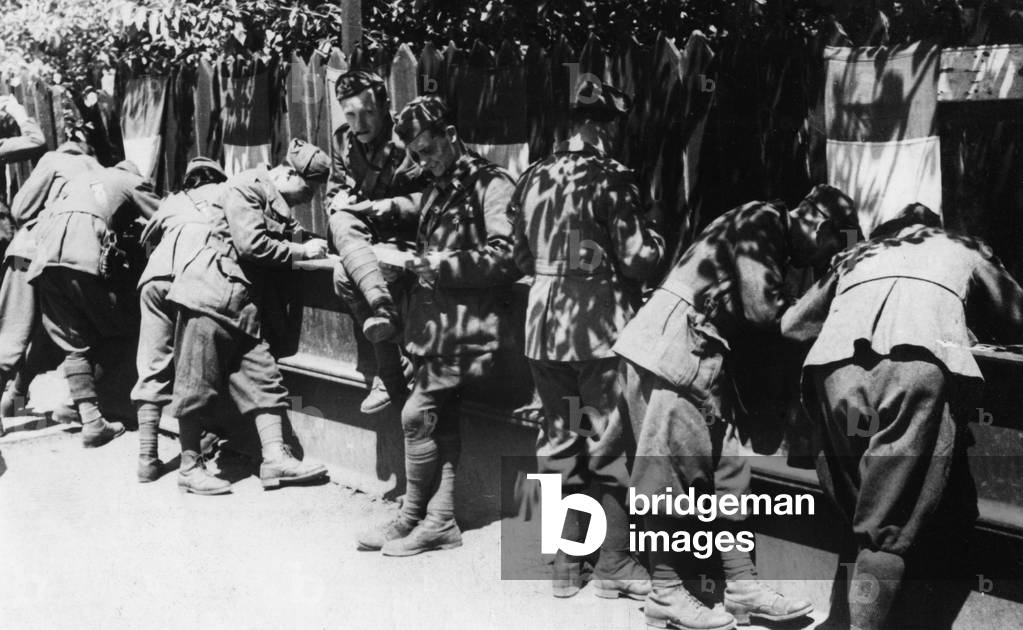 Italian soldiers in Russia