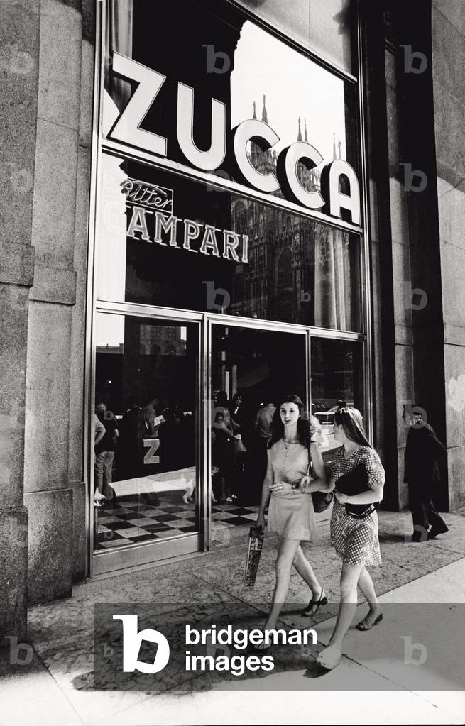 Bar 'Zucca' in Milan, 1971