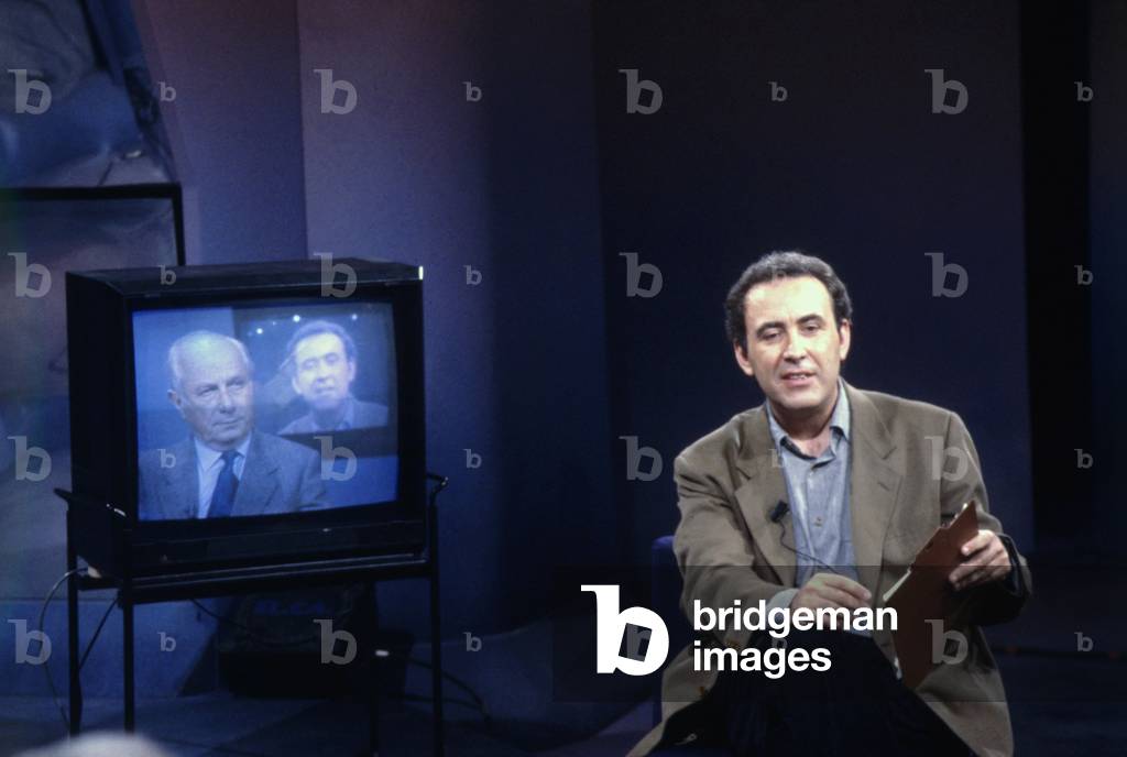 Michele Santoro hosting Samarcanda, Italy