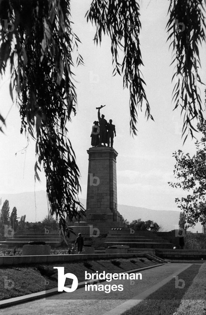 The Monument to the Soviet Army in Sofia