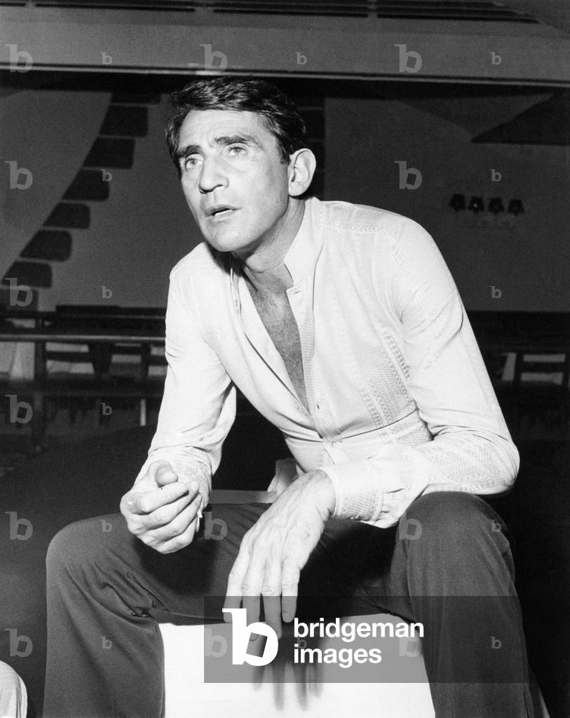 Walter Chiari at La Bussola, Viareggio, Italy, 1968