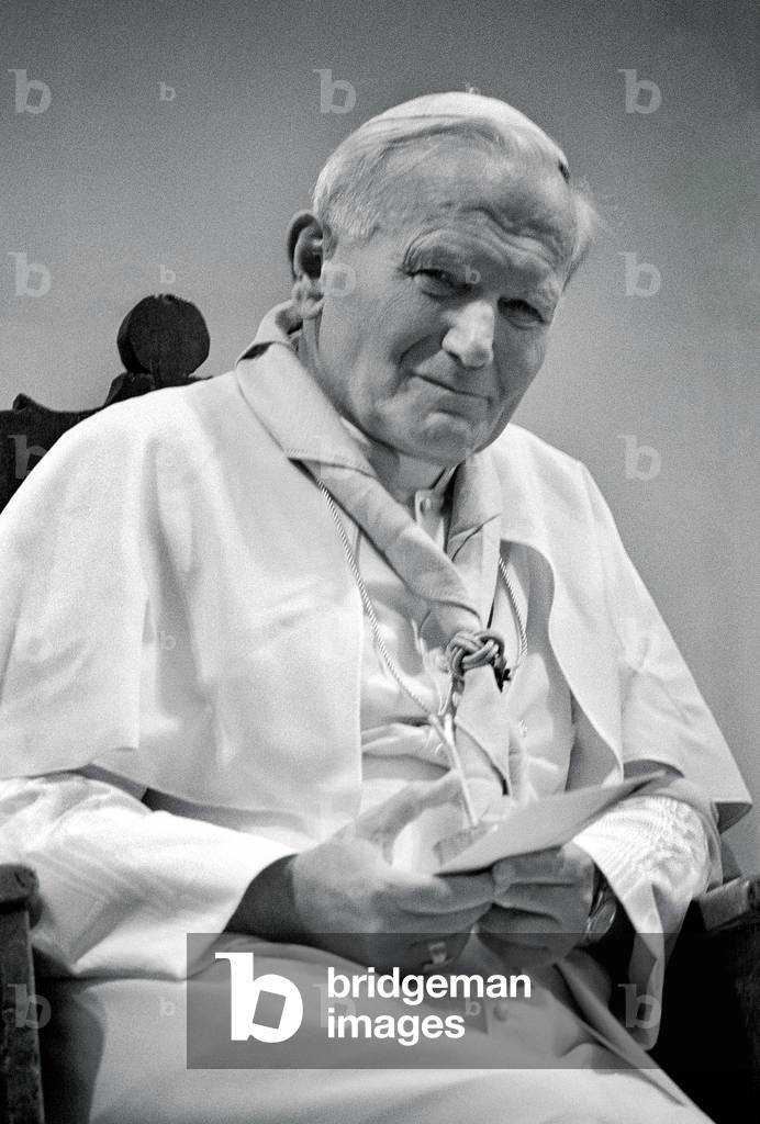 Pope John Paul II, Rocca di Mezzo, Italy