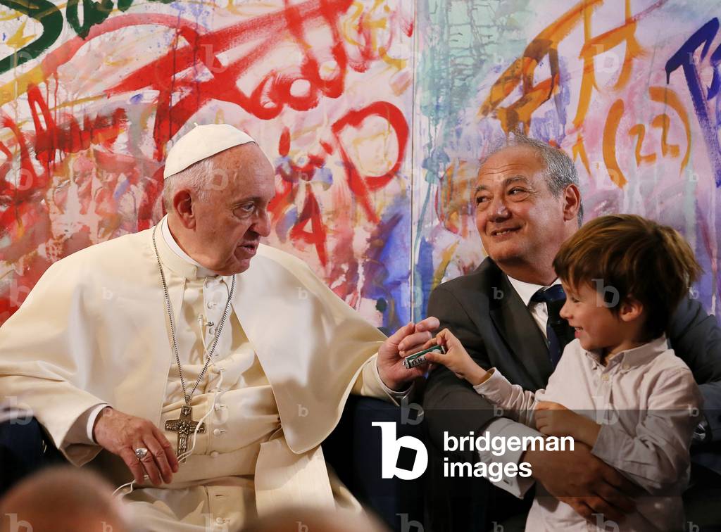 Pope Francis, Italy, 2017 (photo)