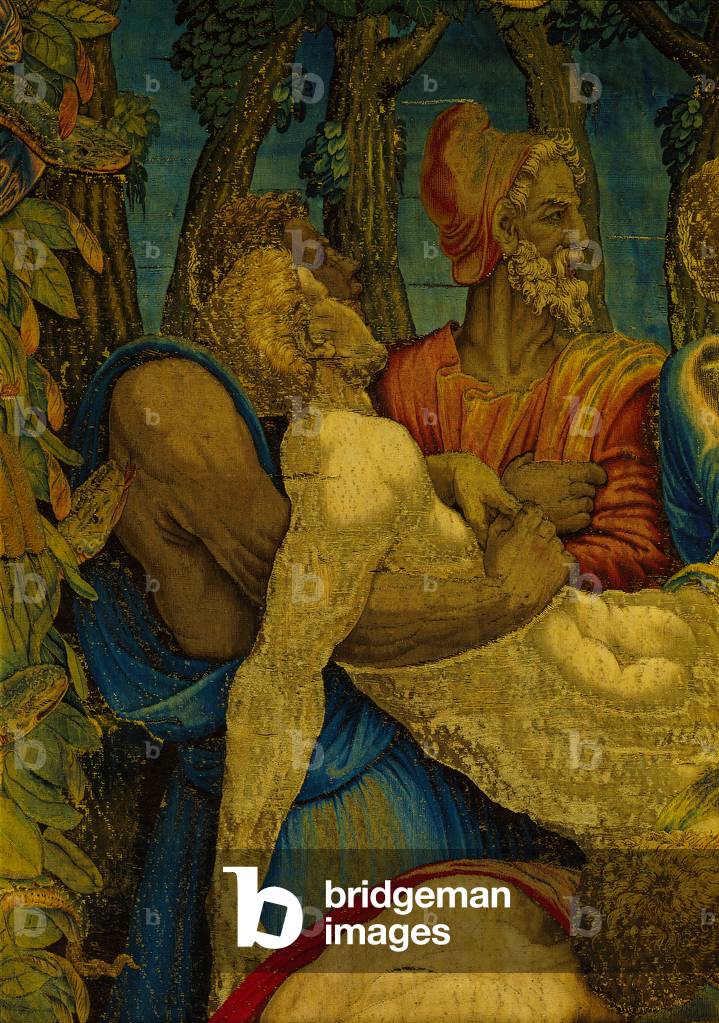 Moses' Stories. The Bronze Snake, 1555 tapestry