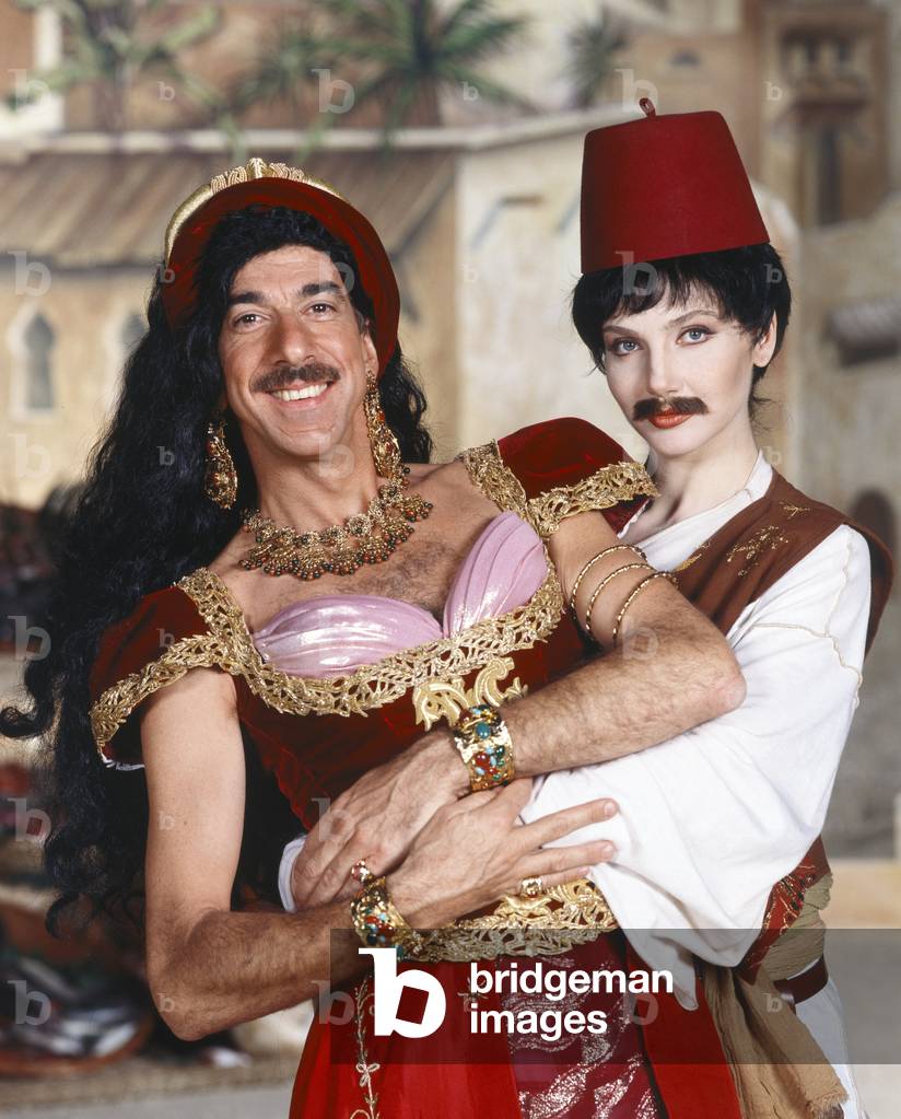 Marco Columbro and Lorella Cuccarini in 