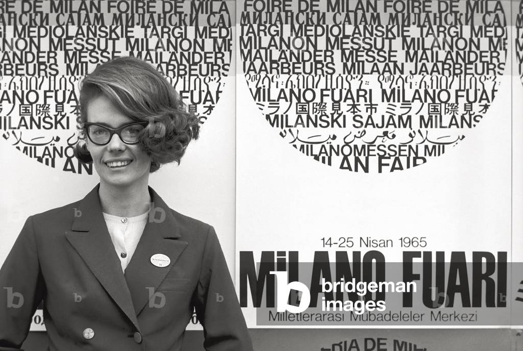 Turkish advertisement poster of Milan Fair