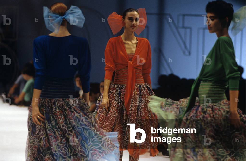 A Missoni fashion show, Milan, Italy