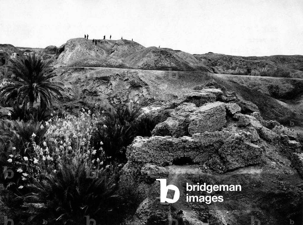The ruins of Babylon, Iraq