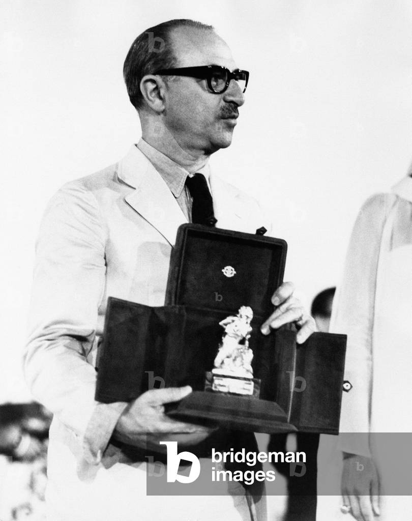 Alberto Lattuada awarded, Italy, 1974