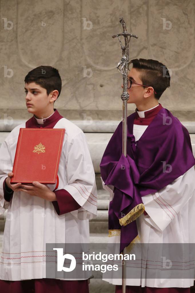 News story: the backstage of Vatican City, Vatican, 2010 (photo)