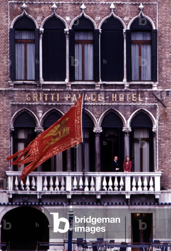Facade of the Gritti Palace Hotel