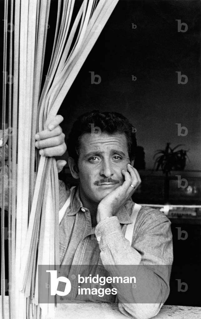 Domenico Modugno at the window