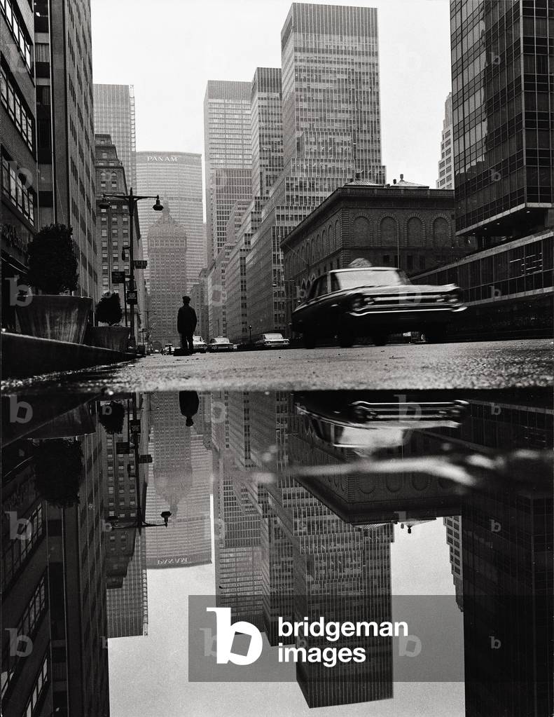 Sight of New York, United States, 1964 (b/w photo)